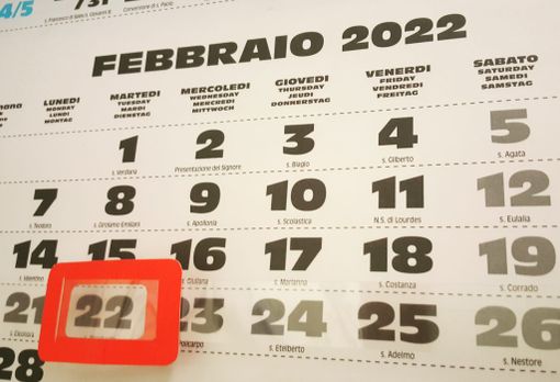 Oggi è il 22-02-2022, data palindroma: ecco che cosa significa Oggi è il 22-02-2022, data palindroma: ecco che cosa significa