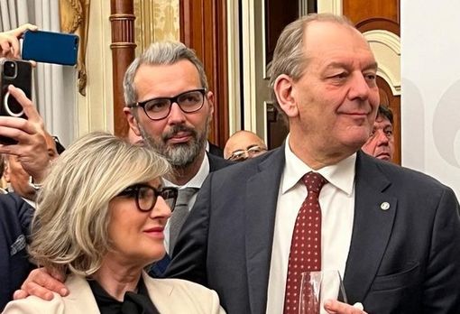 Il sottosegretario all'agricoltura La Pietra in visita a San Michele Mondovì