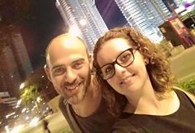 Luca e Elisa, felici di poter rientrare a casa