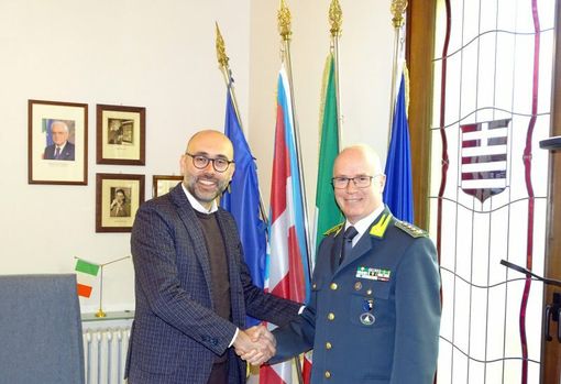 Il presidente Robaldo incontra il nuovo comandante provinciale della Guardia di Finanza Il presidente Robaldo incontra il nuovo comandante provinciale della Guardia di Finanza