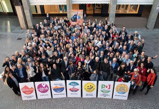 Le liste del centrosinistra braidese compatte nel sostegno e nella fiducia verso il sindaco Fogliato e la sua giunta Le liste del centrosinistra braidese compatte nel sostegno e nella fiducia verso il sindaco Fogliato e la sua giunta