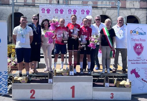 Ciclismo femminile: la saviglianese Nicole Bracco domina nel Trofeo Rosa