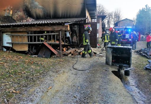 L'intervento dei Vigili del fuoco L'intervento dei Vigili del fuoco