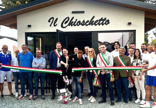 Un successo l'inaugurazione del Chiosco Comunale a Lagnasco