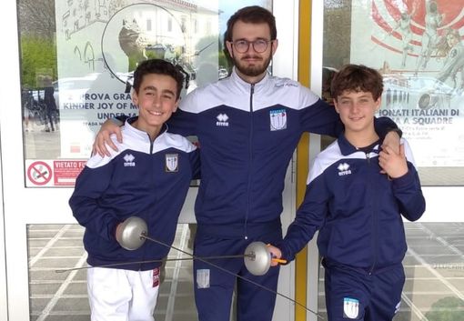 I giovani atleti del Club Scherma Associati di Alba portano a casa ottimi posizionamenti nel Grand Prix Nazionale