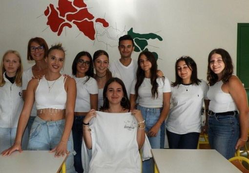 Le studentesse partecipanti al progetto Transalp