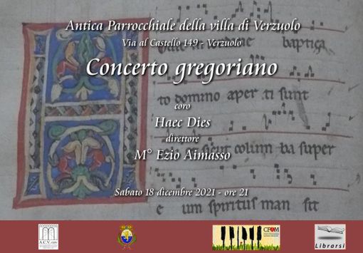 A Verzuolo il concerto gregoriano del coro "Haec dies"
