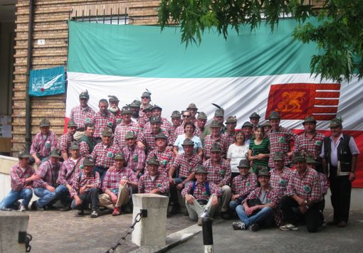 Il gruppo degli Alpini di Paesana