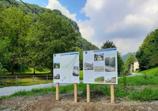 La nuova area camper a Rittana