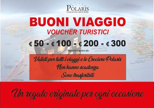 Per il compleanno? Un Buono Viaggi della Polaris Per il compleanno? Un Buono Viaggi della Polaris