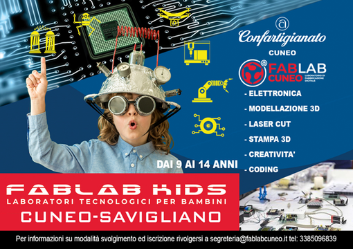 Al via i nuovi appuntamenti di “FabLab Kids”