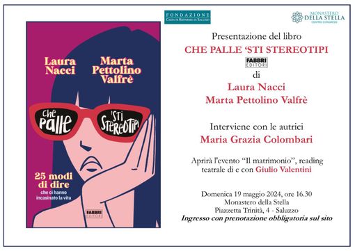 Al Monastero della Stella di Saluzzo l'incontro "Che palle 'sti stereotipi"