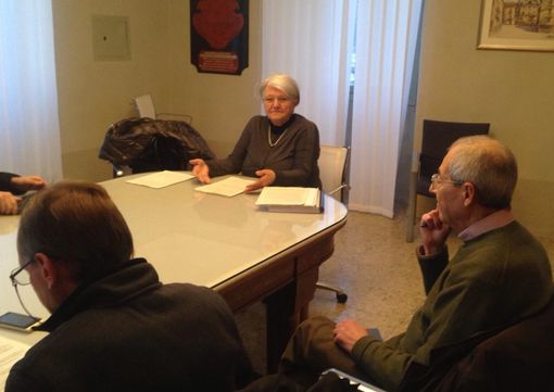 Un momento dell'incontro di presentazione del bilancio previsionale 2016