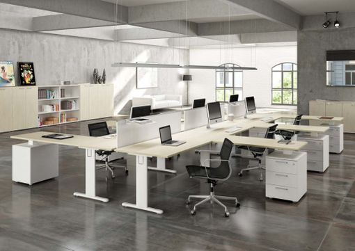 L’arredamento per ufficio di Castellani Shop, un ambiente di lavoro confortevole e funzionale