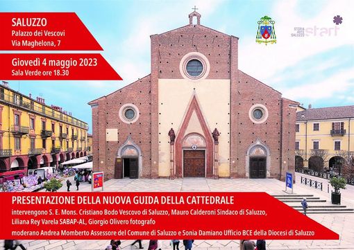 Questa sera si presenta la nuova guida della cattedrale di Saluzzo