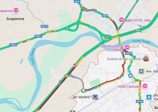 Le code segnalate dal servizio traffico di Google, ora in via di risoluzione