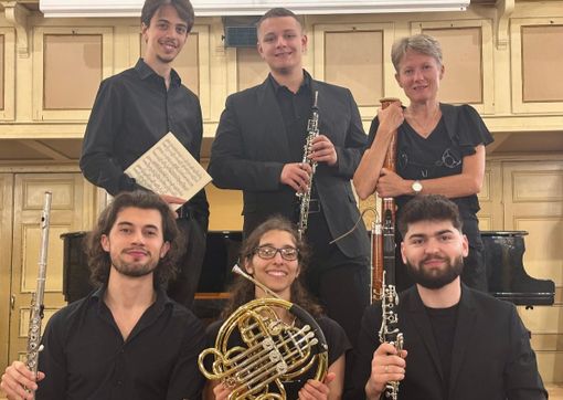 Studenti del Ghedini di Cuneo nel calendario di Piemonte dal Vivo