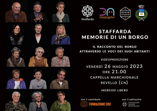 A Revello la video proiezione "Staffarda, memorie di un borgo"