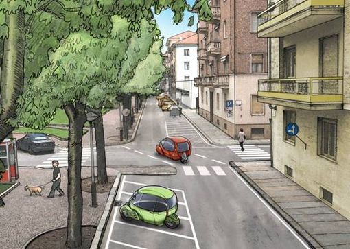 Cuneo, la storia a lieto fine, grazie ai Vigili del fuoco, di una buca in corso Dante