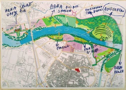 Nei rendering il progetto di "Parco Urbano del Tanaro" che la Lega cittadina ha inserito nel suo programma elettorale Nei rendering il progetto di "Parco Urbano del Tanaro" che la Lega cittadina ha inserito nel suo programma elettorale