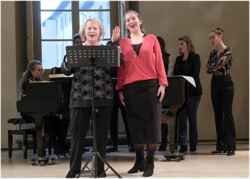 Elisabetta Ricci e Katia Ricciarelli Elisabetta Ricci e Katia Ricciarelli