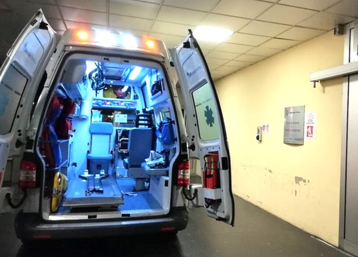 Auto contro moto a Gaiola: sul posto sanitari e vigili del fuoco Auto contro moto a Gaiola: sul posto sanitari e vigili del fuoco