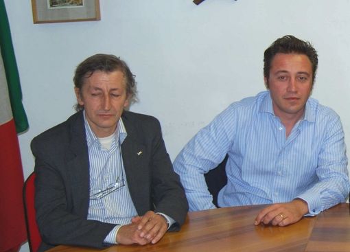 Crissolo: Mauro Maccarini, assessore al turismo e Fabrizio Re, vicesindaco