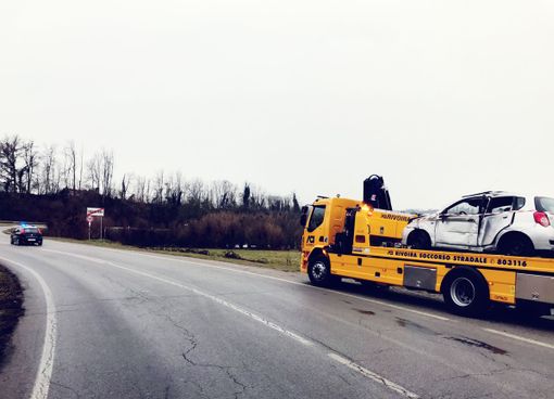 Morta la donna 55enne coinvolta nell'incidente a Farigliano sulla Fondovalle Morta la donna 55enne coinvolta nell'incidente a Farigliano sulla Fondovalle