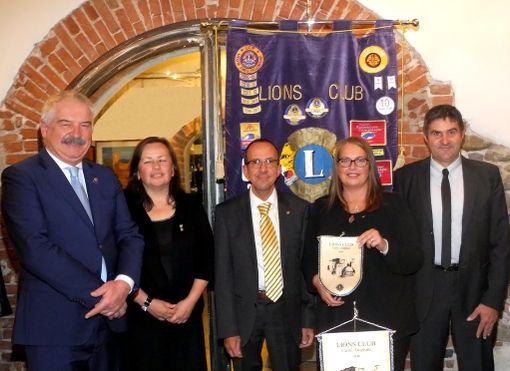 Dogliani: Giuseppe Viriglio ospite del Lions Club