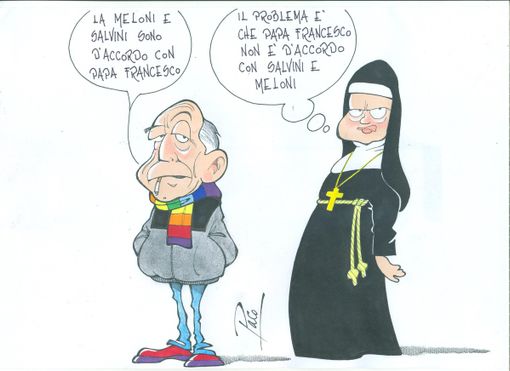 MIGRANTI, MELONI E IL PAPA