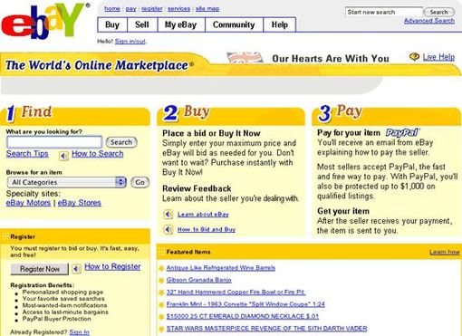 Ebay è il re dell' e-commerce con i codici sconto e la sharing economy