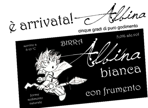 E' arrivata Albina, la nuova birra bianca del Giratempo pub