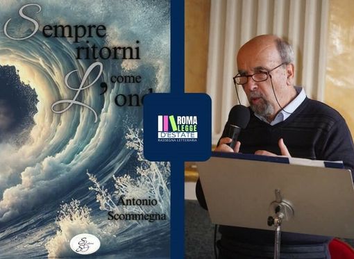 Antonio Scommegna presenta la sua silloge “Sempre ritorni come l’onda” a Savigliano