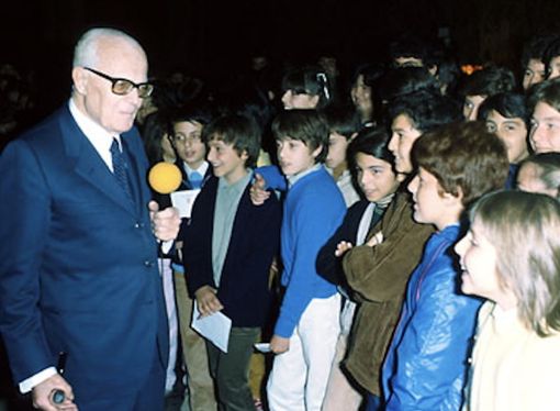 Sandro Pertini (Stella, 25 settembre 1896 – Roma, 24 febbraio 1990). Fu il settimo presidente della Repubblica Italiana dal 1978 al 1985