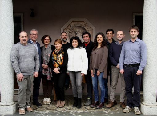 I componenti della lista "Scegli Garessio" a sostegno del candidato sindaco Isaac Carrara