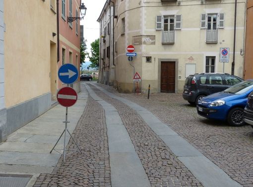 A Cuneo, tante modifiche alla viabiltà del centro storico e nuovo varco elettronico in via Fratelli Ramorino
