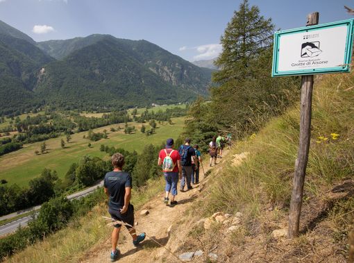 Un sentiero "balcone" tra Demonte e Vinadio per la terza tappa delle Via di Sant'Anna