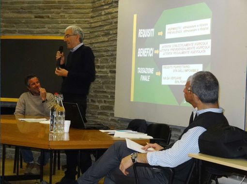 Alberto Valmaggia all'Istituto Agrario di Verzuolo Alberto Valmaggia all'Istituto Agrario di Verzuolo