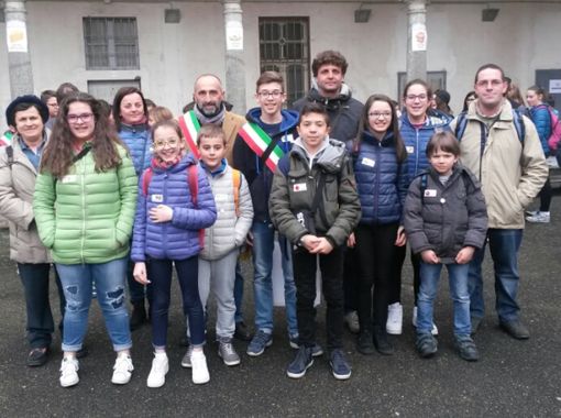 Il Consiglio Comunale dei Ragazzi di Rifreddo al raduno regionale di Novara