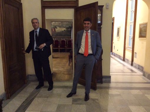 Federico Borgna e Davide Gariglio