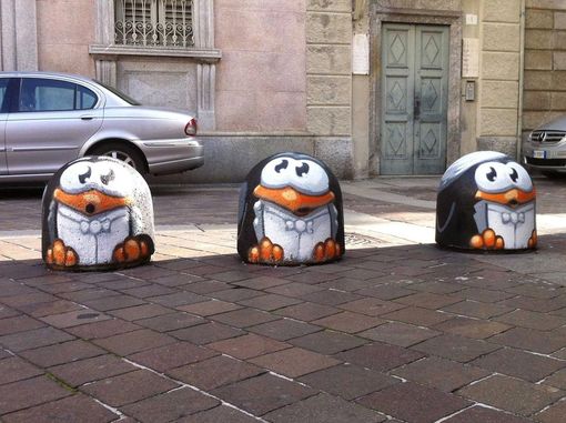 Cuneo: ad Arte in Piazza 2017 arrivano anche i pinguini di Paolo "Pao" Bordino