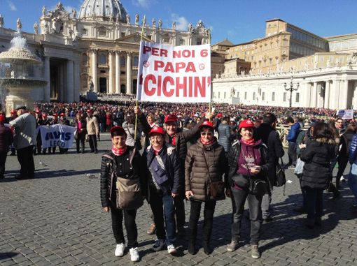 Udienza Papale per i donatori di sangue di Cossano Belbo