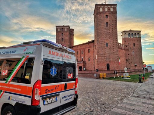L'incidente in via Villafalletto a Fossano (immagine d'archivio)