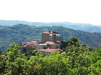 Una veduta di Pezzolo Valle Uzzone