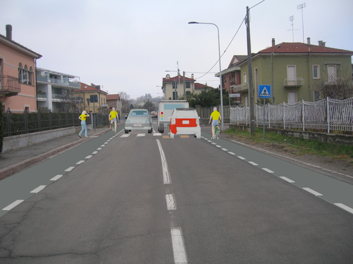 Cuneo: al via lunedì i lavori di completamento della ciclabile tra altipiano e Borgo San Giuseppe