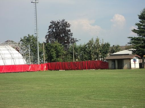 Lavori in corso al Filippo Drago di Dronero dopo la promozione della Pro in serie D