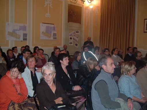 Il pubblico all'incontro