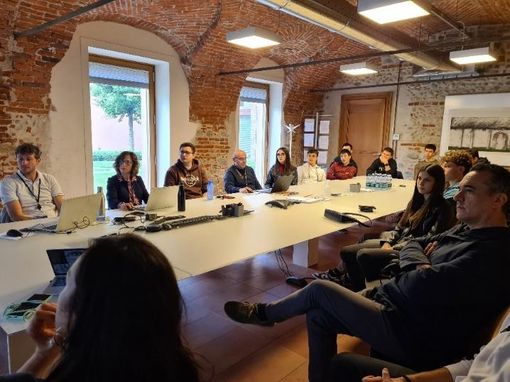 Alunni del Denina Pellico Rivoira in visita alla Sedamyl di Saluzzo Alunni del Denina Pellico Rivoira in visita alla Sedamyl di Saluzzo