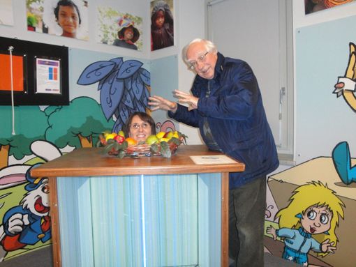 Un esperimento di magia del Mago Sales