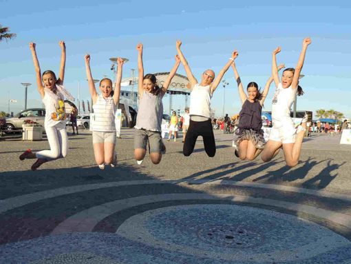 Le cheraschesi dell'Athena Club in finale a Marina di Pietrasanta di Lucca